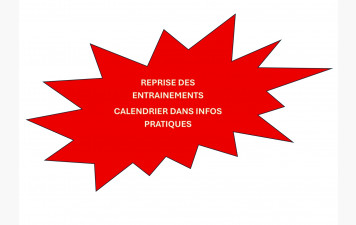 Reprise des entraînements